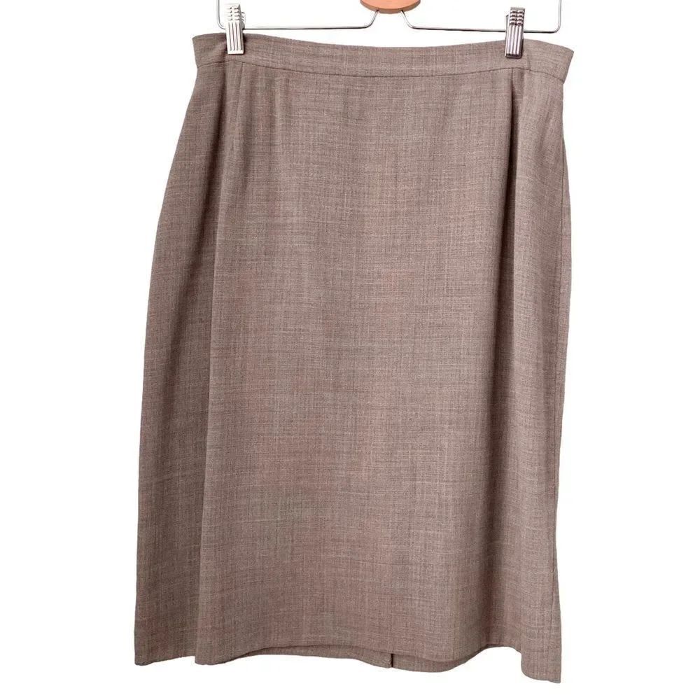 Vintage Joan & David Made in Italy Pencil Skirt in Size 48/14